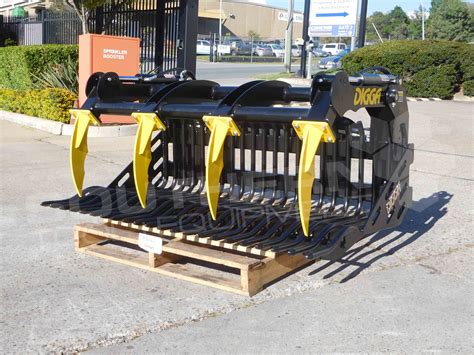 skid steer grapple bucket